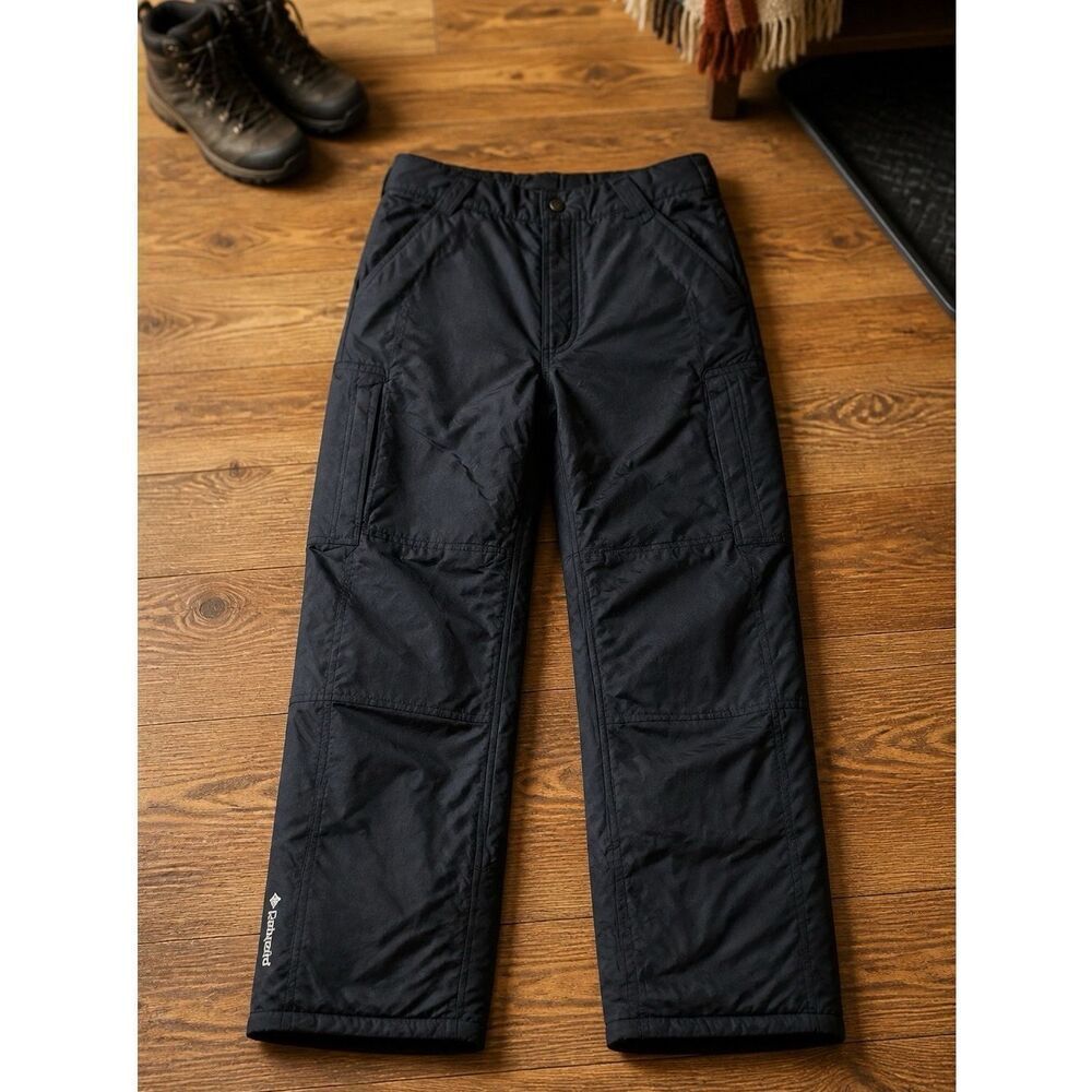 BLACK SKI PANTS by COLUMBIA SIZE MEDIUM VINTAGE EUC